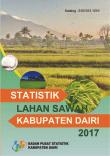 Statistik Lahan Sawah Kabupaten Dairi 2017