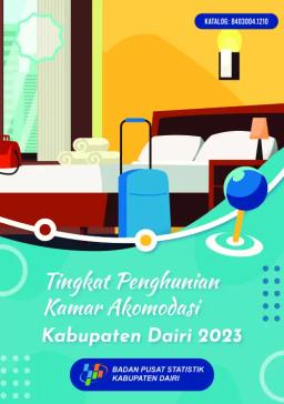 Tingkat Penghunian Kamar Akomodasi Kabupaten Dairi 2023